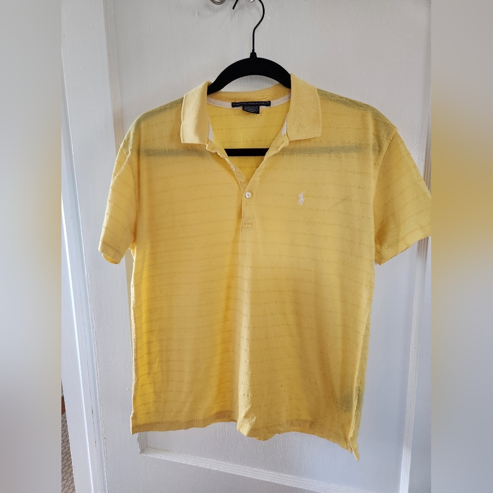 Ralph Lauren Yellow Polo Shirt